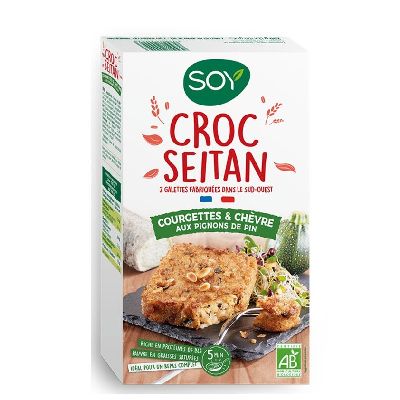 Croc Seitan Courgettes Chevre 200g D'union Européenne