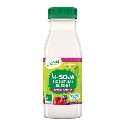 So Soja Aux Ferments Kefir Myrtil/Cerise 250 G