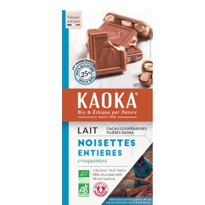 Kaoka Lait Noisettes Entieres 180g