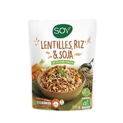 Lentilles Riz Soja 250 G