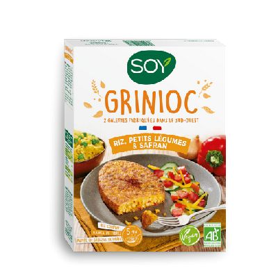 Grinioc Riz Legumes Safran 200g